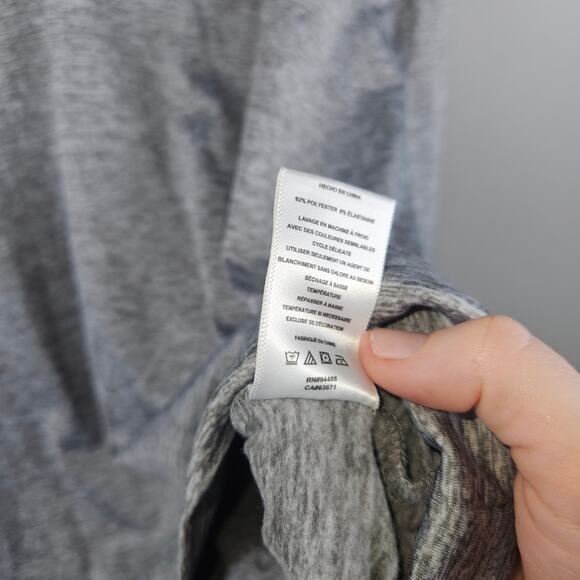 Hickey Freeman New York Gray 1/4 Zip Lightweight Pullover Size Large - Picture 5 of 8